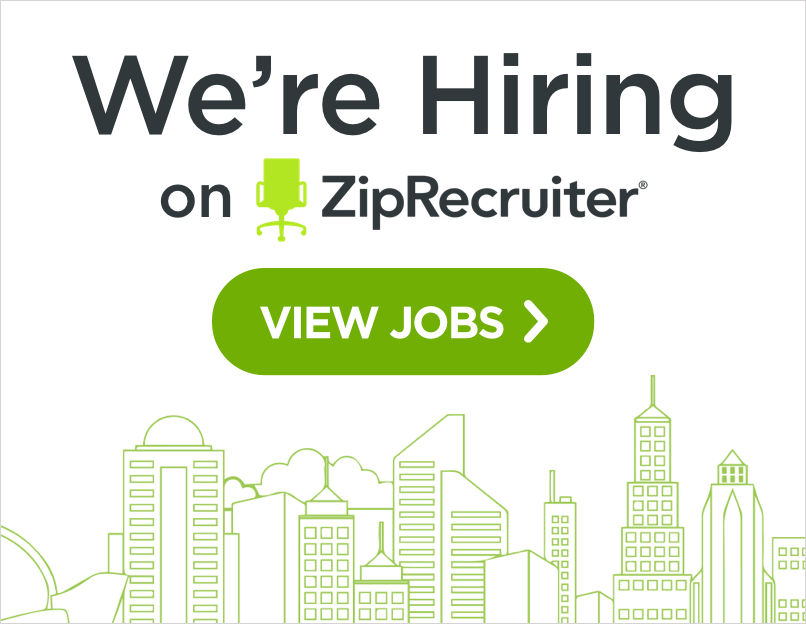 We're Hiring on ZipRecruiter