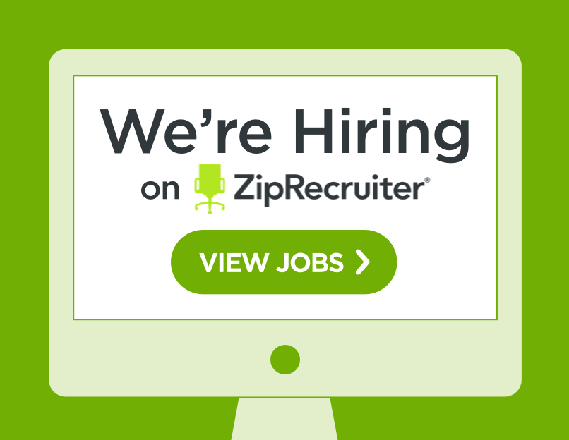 We're Hiring on ZipRecruiter