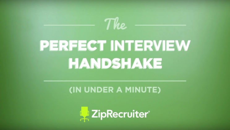The Perfect Interview Handshake