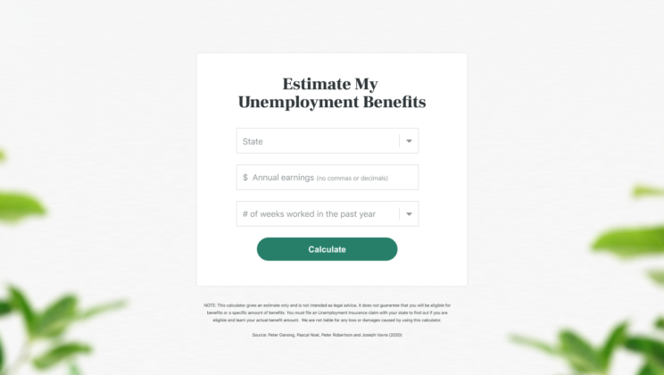 ZipRecruiter Launches Unemployment Benefits Calculator