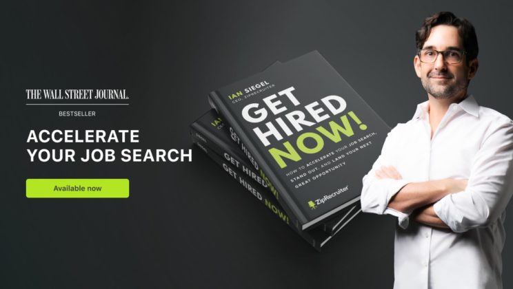ZipRecruiter Co-founder and CEO’s ‘Get Hired Now!’ is a Bestseller
