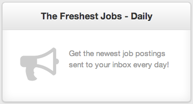 Sign Up for ZipRecruiter Job Alerts