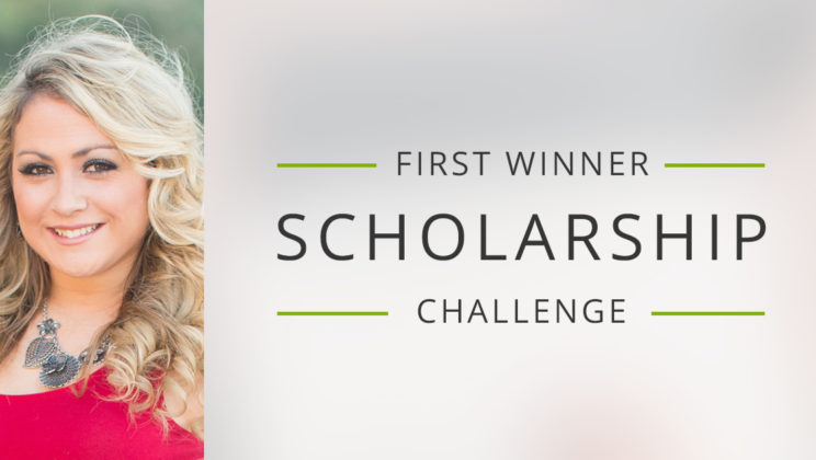 Congratulations to Our First Scholarship Winner!