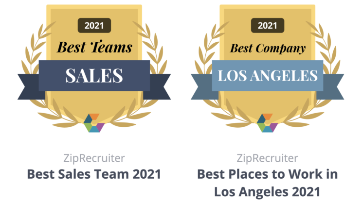 ZipRecruiter Wins Two 2021 Comparably Awards