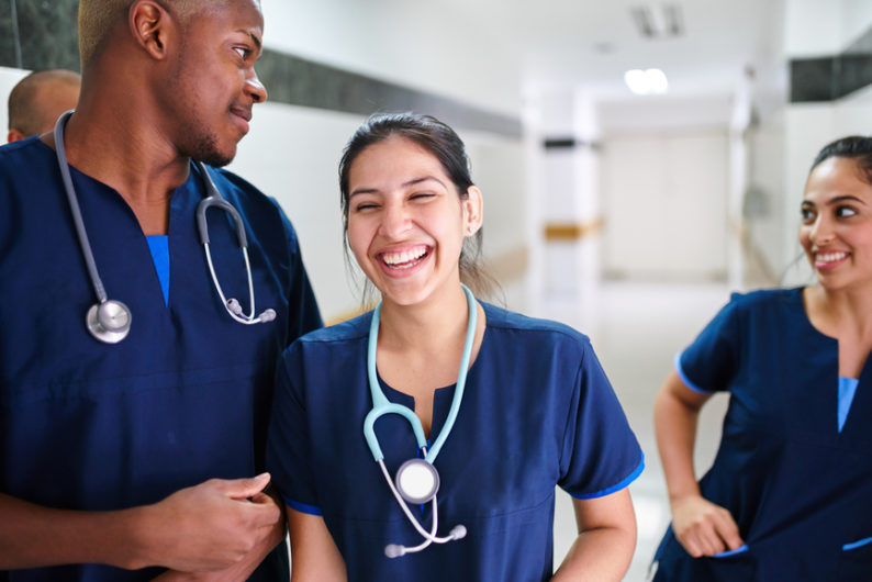New Hires in March Include Healthcare Workers