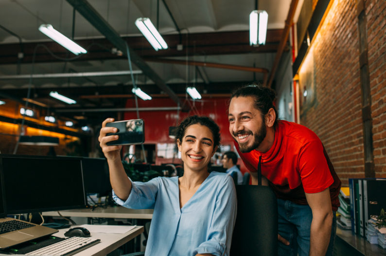 Workers Happy to be Back in the Office