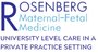 Rosenberg Maternal Fetal Medicine's Logo