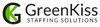 GreenKiss Staffing's Logo