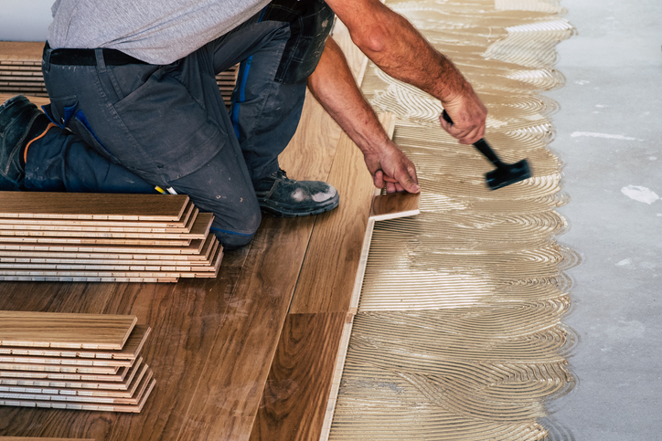 Hardwood Floor Installation