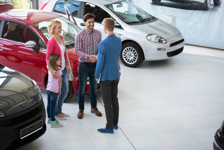 car saleswoman