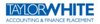 Taylor White Accounting and Finance - Logo