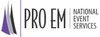 PRO EM National Event Services, LLC - Logo