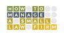 How to Manage a Small Law Firm - Logo