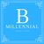 BLUE MILLENNIAL's Logo