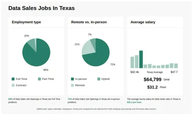 $24-$45/hr Data Sales Jobs in Texas (NOW HIRING) Dec 2024