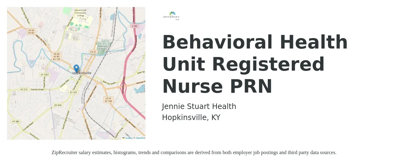 Jennie Stuart Health Behavioral Health Unit Registered Nurse Prn Job ...