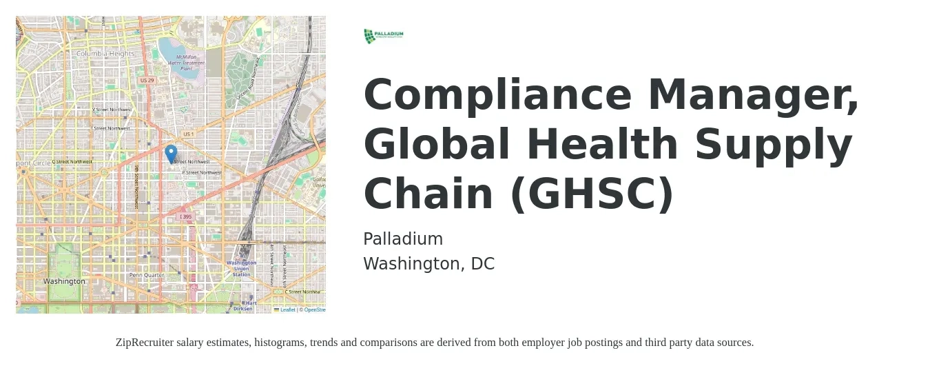 Palladium Compliance Manager Global Health Supply Chain Job Washington