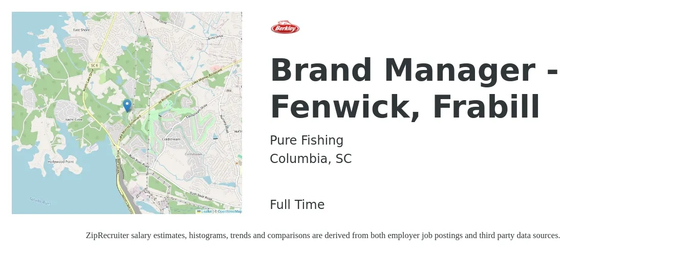 Pure Fishing Brand Manager Fenwick Frabill Job Columbia