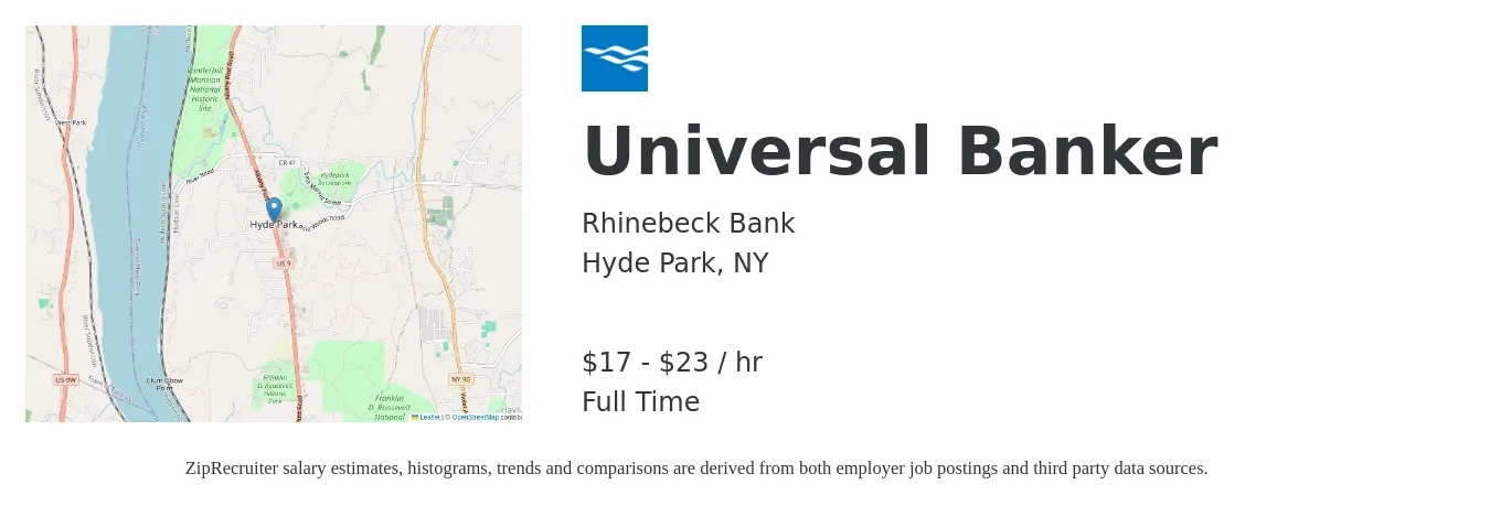 Universal Banker Job in Hyde Park, NY at Rhinebeck Bank