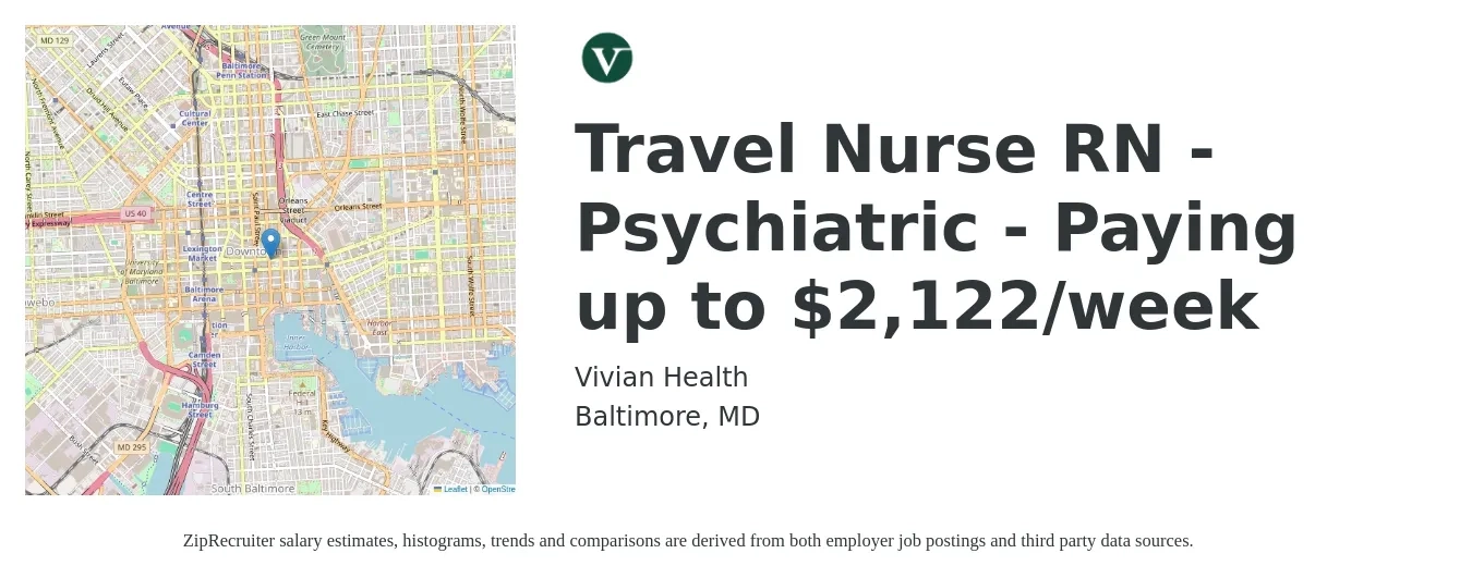 Travel Nurse Job in Baltimore, MD at Vivian Health (Hiring)